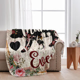 Best Nana Ever - Gift for mom, grandma - Personalized Blanket