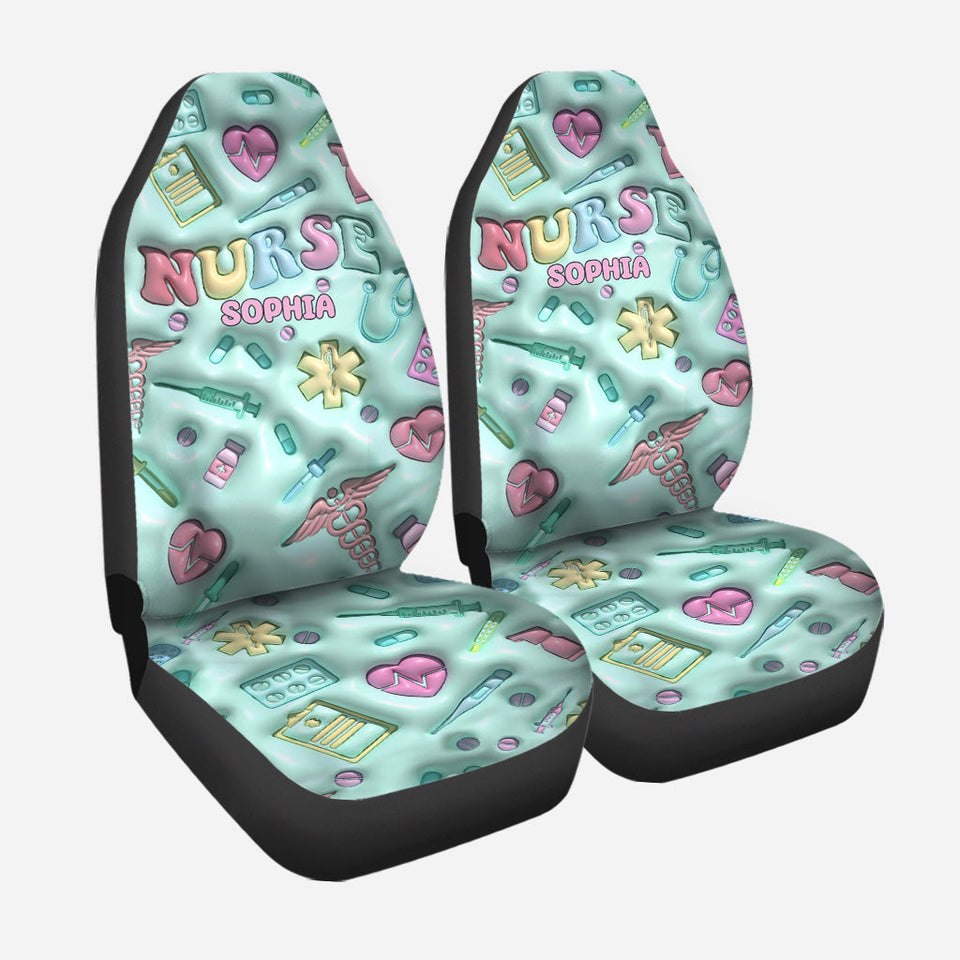 Nurse Life - Personalized Nurse Seat Covers