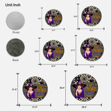 The Witch Is In - Personalized Witch Shaped Doormat