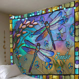 Hippie Soul - Personalized Hippie Wall Tapestry