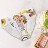 You're My Sunshine And My Rain - Personalized Couple Women Briefs