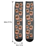 Custom Face - Personalized Daughter Socks