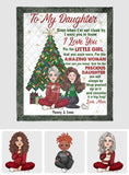 To My Daughter/Son - Gift for daughter, son - Personalized Quilt