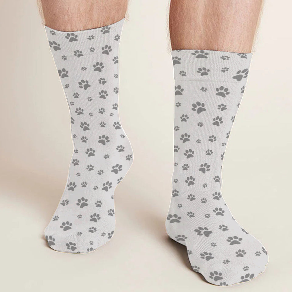 I Can Get Up Right Now - Cat gift for dog lover - Personalized Socks