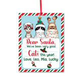 I've Been Good Cats This Year - Personalized Cat Ornament