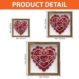 Mom You Are The Piece - Gift for mom, grandma, aunt, aunt, dad - Personalized Flower Shadow Box