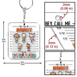 Partner In Crime - Gift for grandpa, grandma, mom, dad, uncle, aunt, brother, sister - Personalized Keychain