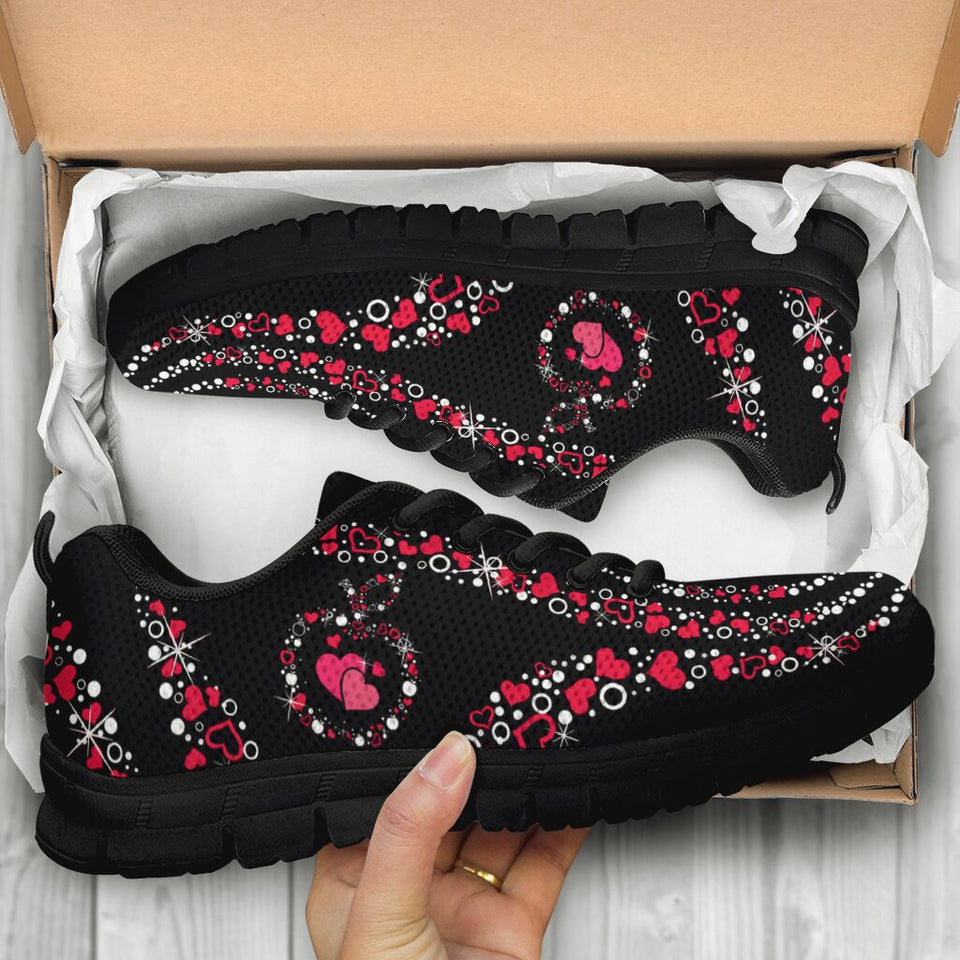 Love To Teach Valentine Teacher Sneakers 0622