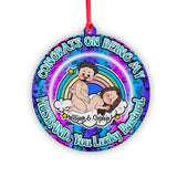 Congrats On Being My Husband - gift for boyfriend, girlfriend - Personalized Ornament