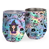 Don't F With My Energy - Personalized Witch Wine Tumbler