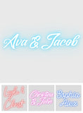 Custom Text - Personalized Couple Neon Sign