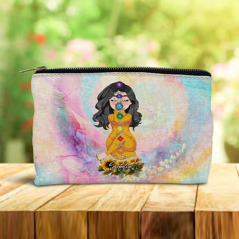 Let That Shit Go - Personalized Yoga Pouch