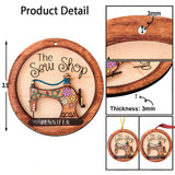 Love Sewing - Personalized Sewing Ornament