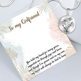 Birthday Flower - Gift for mom, wife,girlfriend, grandma - Personalized Round Pendant Necklace
