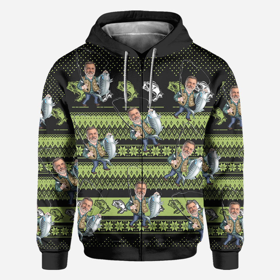 Love Fishing - Personalized Fishing All Over Shirt