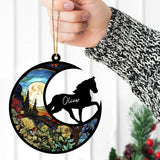 Love Horses - Personalized Horse Ornament