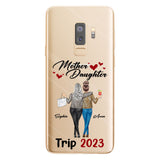 Love Horses - Personalized Mother Clear Phone Case