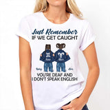 Trouble Together - Personalized Bestie T-shirt And Hoodie