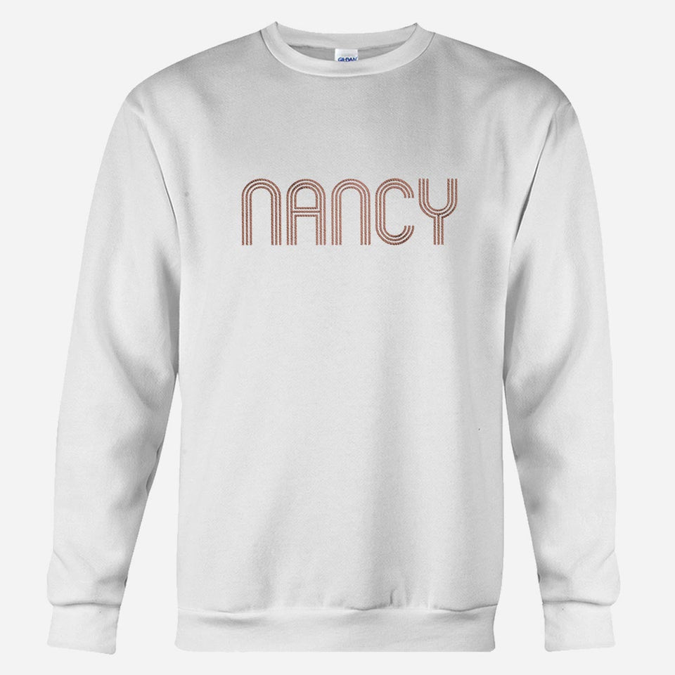 Custom Name - Personalized Sibling Embroidered Sweater