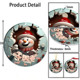 Snowman Grandma/ Nana/ Mimi/ Gigi... - Personalized Grandma Ornament
