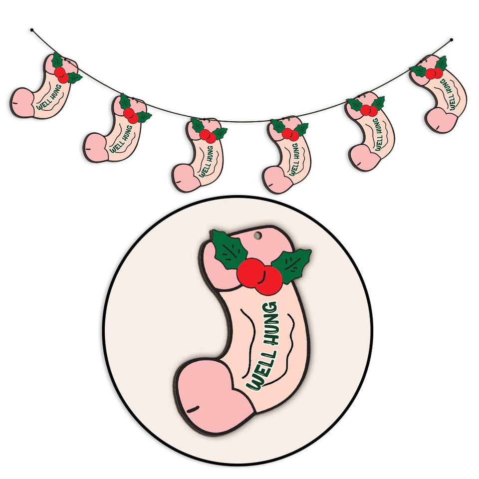 Well Hung - Personalized Couple Garland