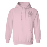 Custom Line Art - Personalized Daughter Embroidered Hoodie