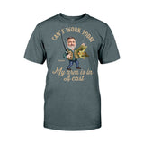 Photo Inserted Funny Fishing - Personalized Fishing T-shirt & Hoodie