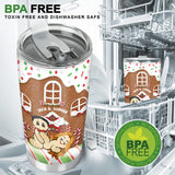 All I Want For Christmas - Personalized Couple Tumbler