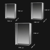 Custom Photo - Personalized Uncle Laser Engraving 3D Cuboid Shaped Crystal Lamp