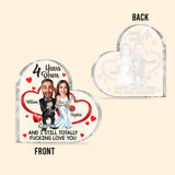 I Still Love You - Personalized Husband And Wife Custom Shaped Acrylic Plaque