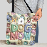 Dog Mom - Personalized Dog Tote Bag