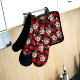 Custom Photo Pet Blanket - Gift for cat lovers, dog lover, cat lover - Personalized Oven Mitts & Pot Holder Set