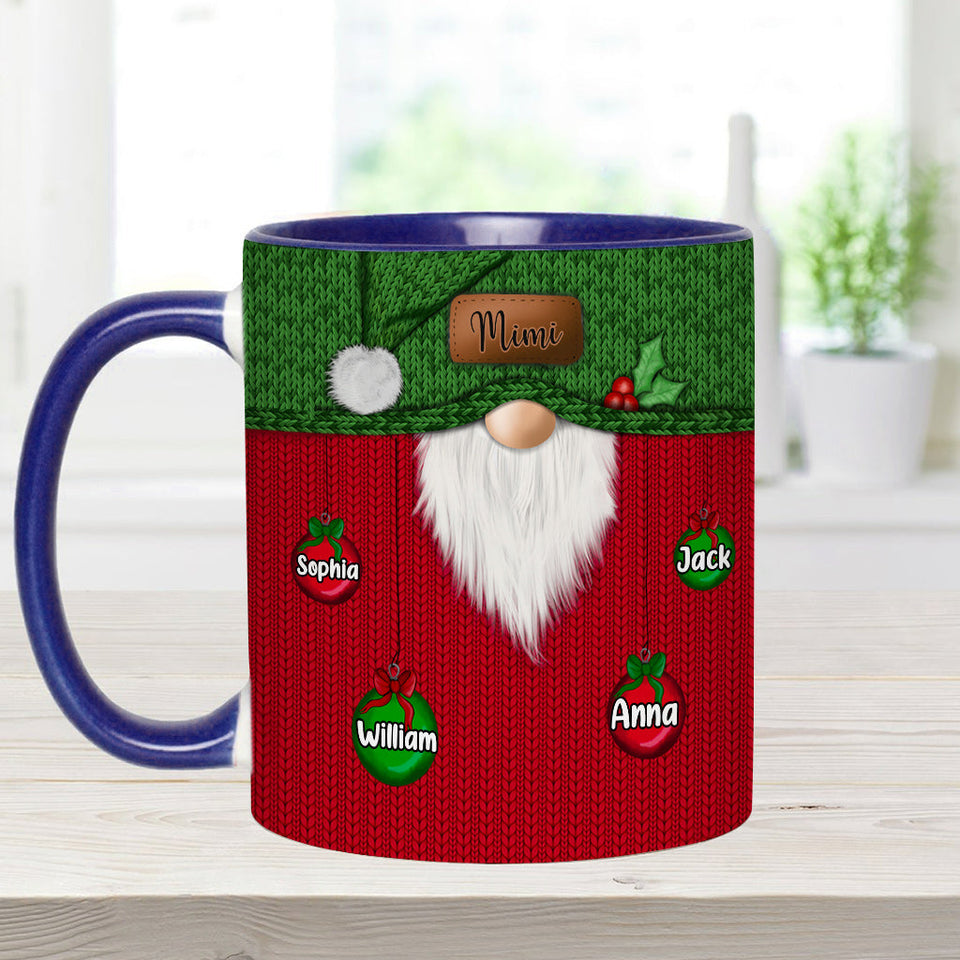 Best Grandma Ever - Personalized Grandma Accent Mug