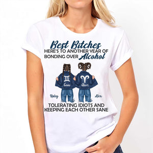 Trouble Together - Personalized Bestie T-shirt And Hoodie