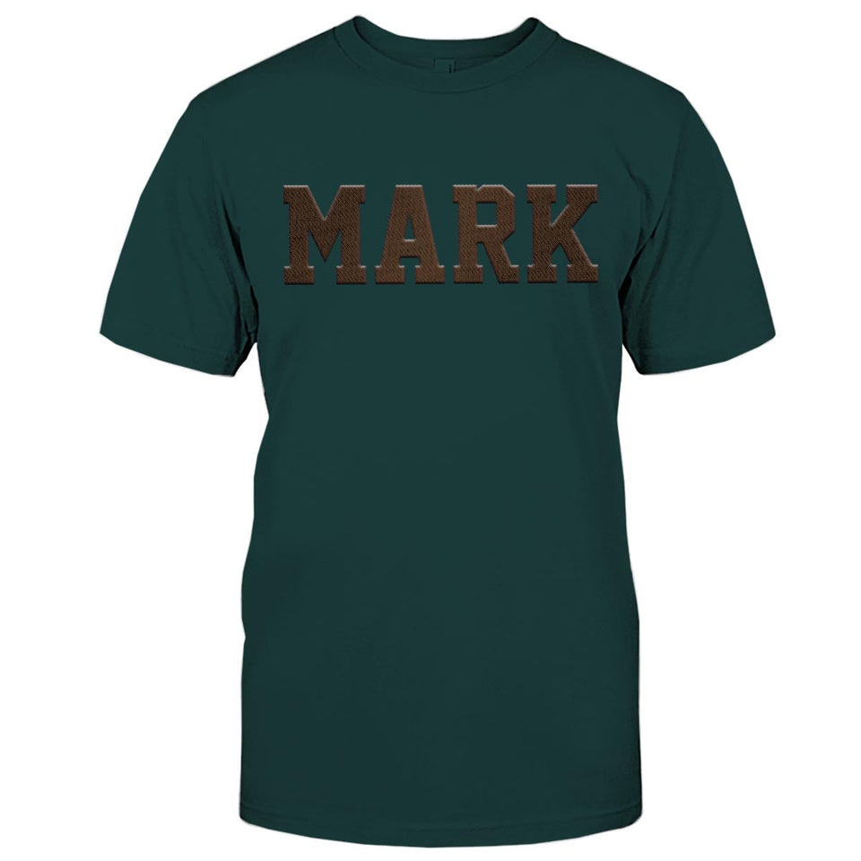 Custom Name - Personalized Kid Embroidered T-shirt