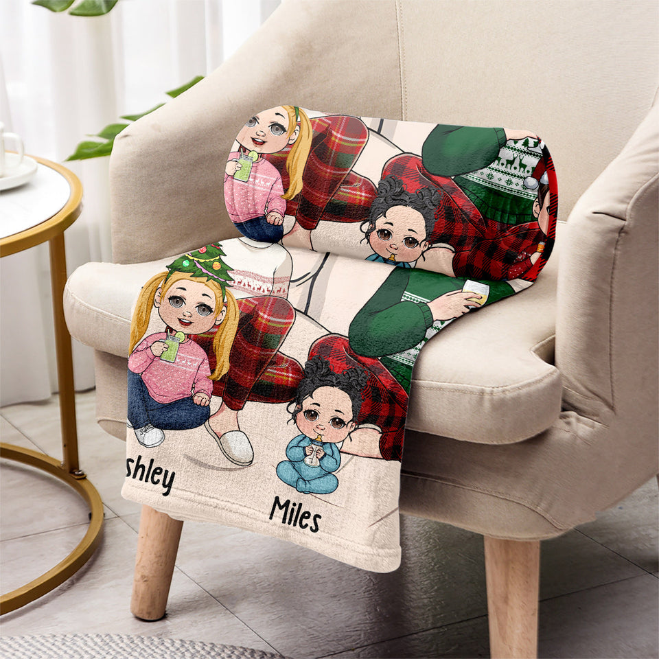 Make The World Warmer - Personalized Grandma Blanket