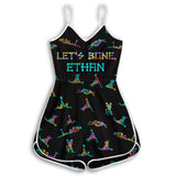Let's Bone - Personalized Skull Romper