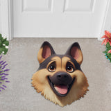 Cute Pet Mat - Personalized Dog Shaped Doormat