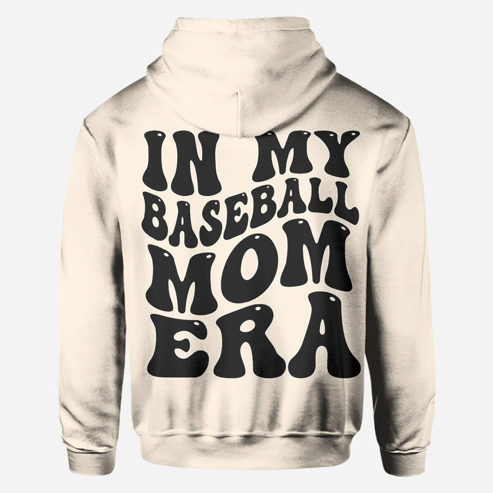 In My Baseball Mom Era - Personalized Baseball All Over Shirt
