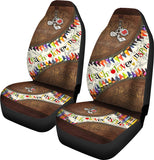 Teach Love Inspire Teacher Seat Covers 0622