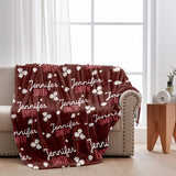 Daisy Custom Name - Personalized Step Mom Blanket