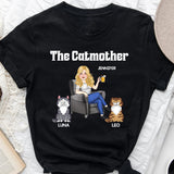 The Catmother - Personalized Cat T-shirt And Hoodie