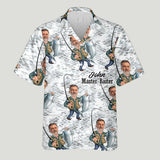 Master Baiter - Personalized Fishing Hawaiian Shirt