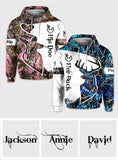 His Buck Her Doe - Personalized Hunting All Over Shirt