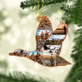Duck Hunting Collage - Personalized Hunting Ornament