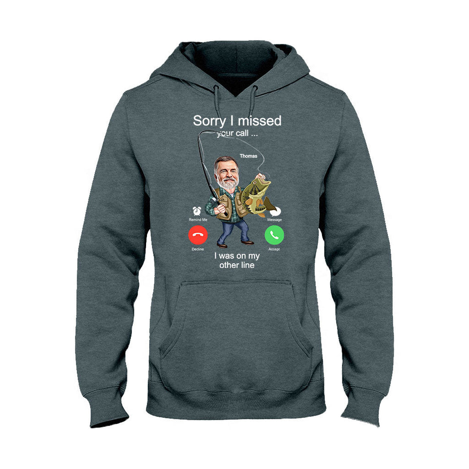 Photo Inserted Funny Fishing Keeping It Reel - Personalized Fishing T-shirt And Hoodie