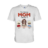 This Amazing Dad Belongs To - Gift for dad, dad, grandpa - Personalized T-shirt And Hoodie