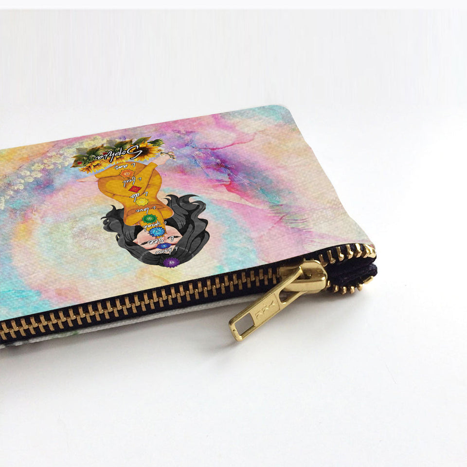 Let That Shit Go - Personalized Yoga Pouch