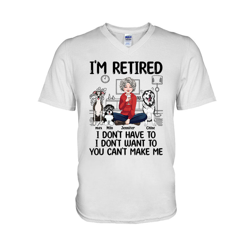 I'm Retired - Personalized Retired T-shirt & Hoodie