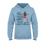 So The Adventure - Travelling gift for mom, daughter, granddaughter, wife, girlfriend, friend - Personalized T-shirt And Hoodie